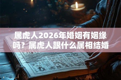 属虎人2026年婚姻有姻缘吗？属虎人跟什么属相结婚最好？