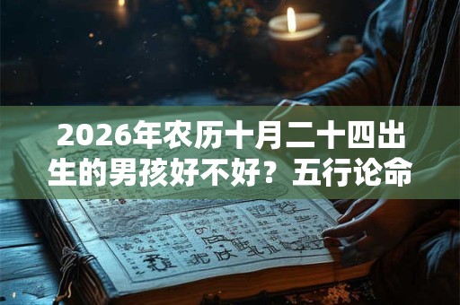 2026年农历十月二十四出生的男孩好不好？五行论命好吗？