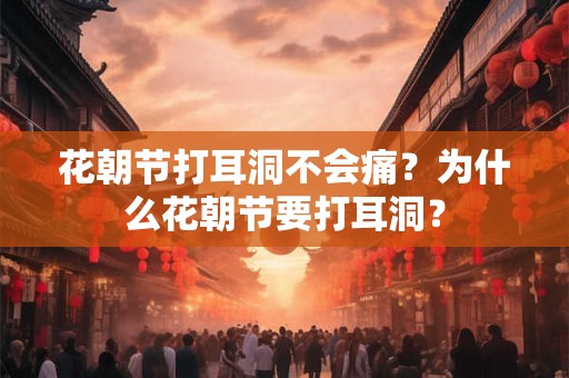 花朝节打耳洞不会痛？为什么花朝节要打耳洞？