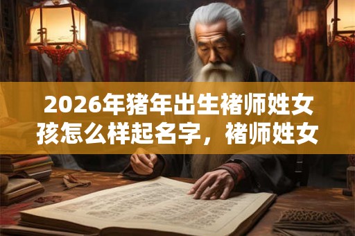 2026年猪年出生褚师姓女孩怎么样起名字，褚师姓女孩好名推荐