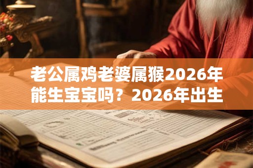 老公属鸡老婆属猴2026年能生宝宝吗？2026年出生的人好命吗？