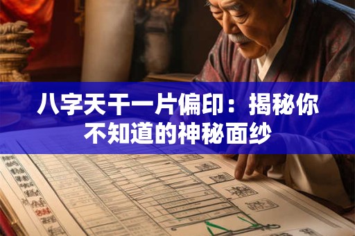 八字天干一片偏印：揭秘你不知道的神秘面纱