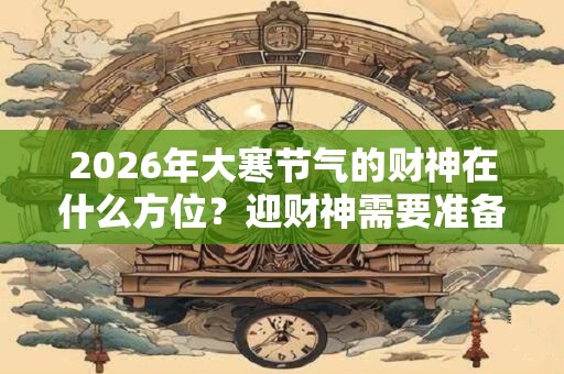 2026年大寒节气的财神在什么方位？迎财神需要准备什么？