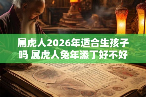 属虎人2026年适合生孩子吗 属虎人兔年添丁好不好