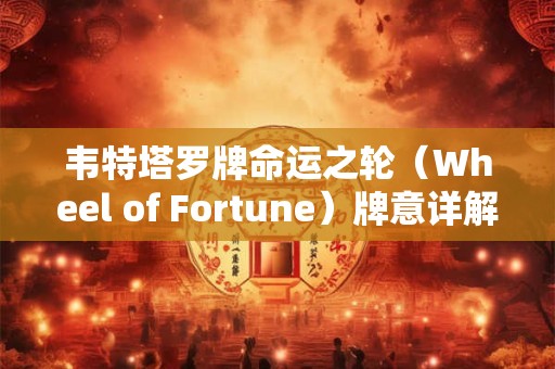 韦特塔罗牌命运之轮（Wheel of Fortune）牌意详解