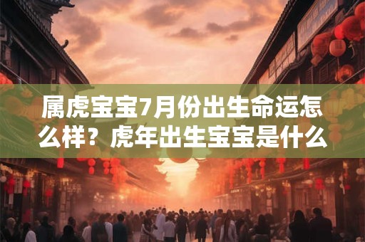 属虎宝宝7月份出生命运怎么样？虎年出生宝宝是什么命？