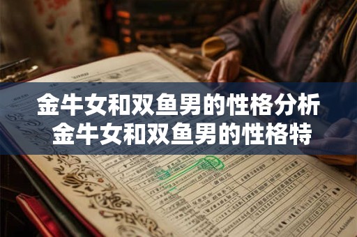 金牛女和双鱼男的性格分析 金牛女和双鱼男的性格特点