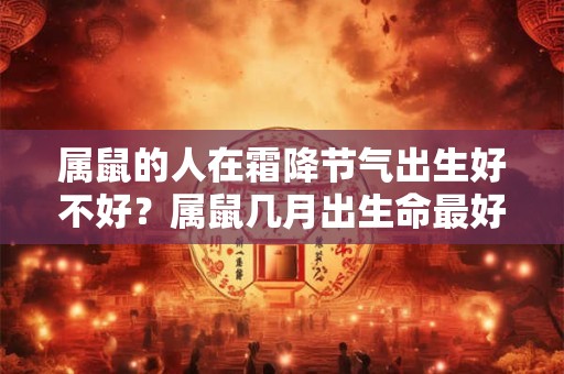 属鼠的人在霜降节气出生好不好？属鼠几月出生命最好？