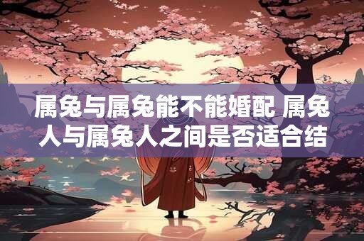 属兔与属兔能不能婚配 属兔人与属兔人之间是否适合结婚