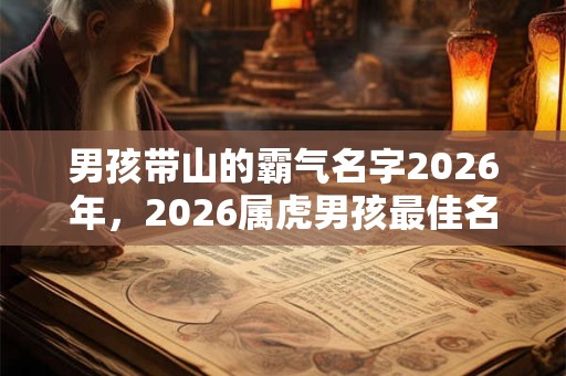 男孩带山的霸气名字2026年，2026属虎男孩最佳名字单字