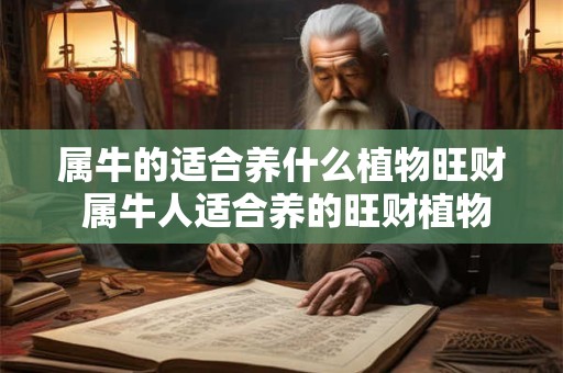 属牛的适合养什么植物旺财 属牛人适合养的旺财植物