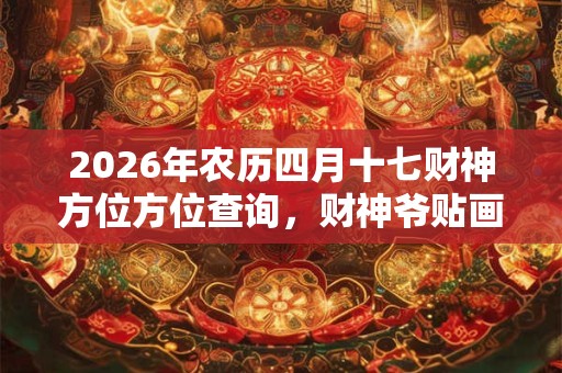2026年农历四月十七财神方位方位查询，财神爷贴画有什么讲究？