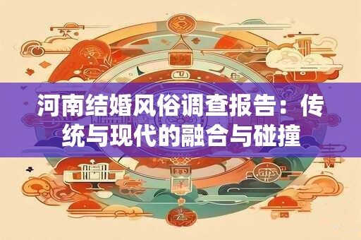 河南结婚风俗调查报告：传统与现代的融合与碰撞