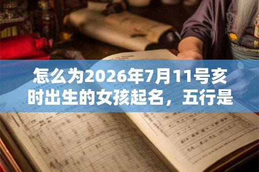 怎么为2026年7月11号亥时出生的女孩起名,五行是什么? 怎么为2026年7月11号亥时出生的女孩起名,五行是什么?