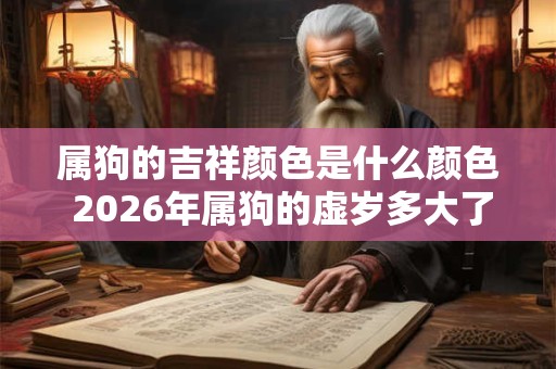 属狗的吉祥颜色是什么颜色 2026年属狗的虚岁多大了