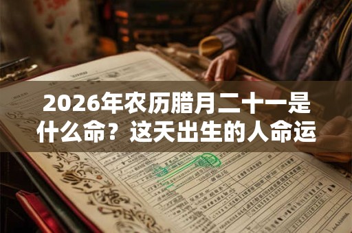 2026年农历腊月二十一是什么命？这天出生的人命运如何？