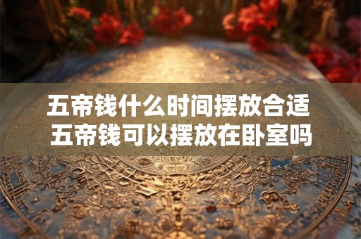 五帝钱什么时间摆放合适 五帝钱可以摆放在卧室吗