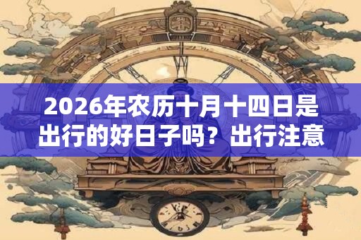 2026年农历十月十四日是出行的好日子吗？出行注意事项