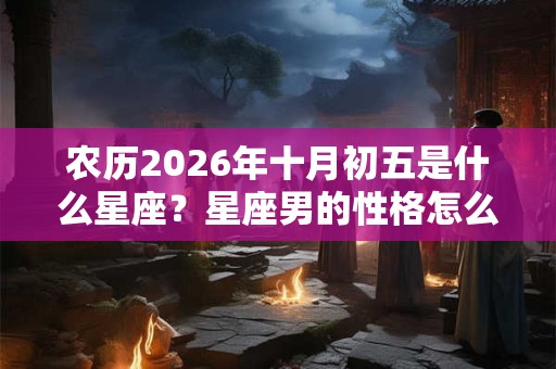 农历2026年十月初五是什么星座？星座男的性格怎么样？