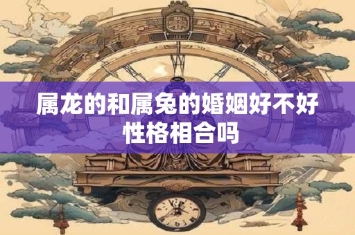 属龙的和属兔的婚姻好不好 性格相合吗
