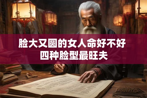 脸大又圆的女人命好不好 四种脸型最旺夫