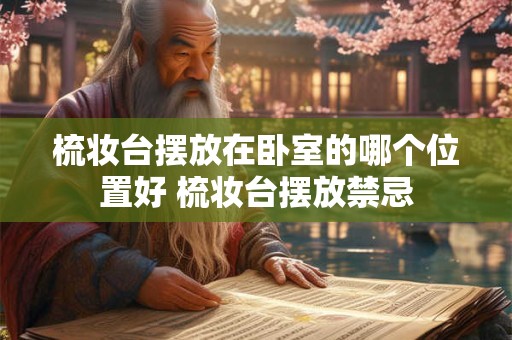 梳妆台摆放在卧室的哪个位置好 梳妆台摆放禁忌