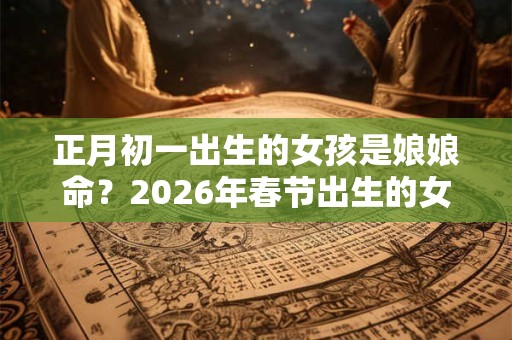 正月初一出生的女孩是娘娘命?2026年春节出生的女孩好吗? 正月初一出生的女孩是娘娘命?2026年春节出生的女孩好吗?