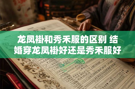 龙凤褂和秀禾服的区别 结婚穿龙凤褂好还是秀禾服好