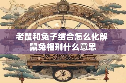 老鼠和兔子结合怎么化解 鼠兔相刑什么意思