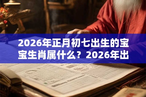 2026年正月初七出生的宝宝生肖属什么?2026年出生的运势如何? 2026年正月初七出生的宝宝生肖属什么?2026年出生的运势如何?