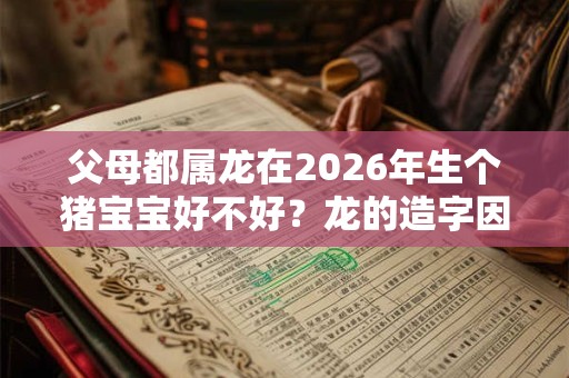 父母都属龙在2026年生个猪宝宝好不好？龙的造字因缘你知道吗？