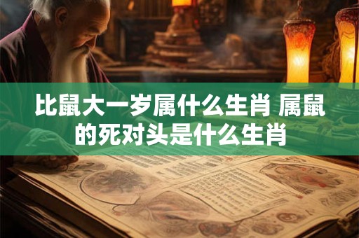 比鼠大一岁属什么生肖 属鼠的死对头是什么生肖