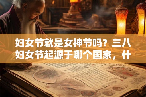 妇女节就是女神节吗？三八妇女节起源于哪个国家，什么时候？