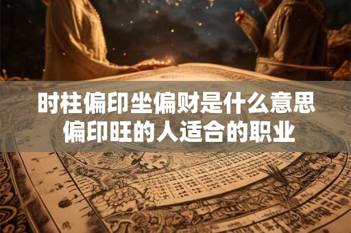 时柱偏印坐偏财是什么意思 偏印旺的人适合的职业