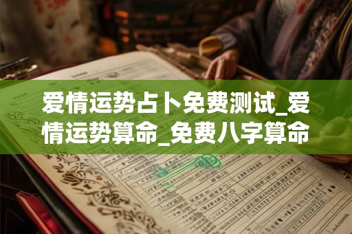 爱情运势占卜免费测试_爱情运势算命_免费八字算命爱情运势 爱情运势占卜免费测试_爱情运势算命_免费八字算命爱情运势
