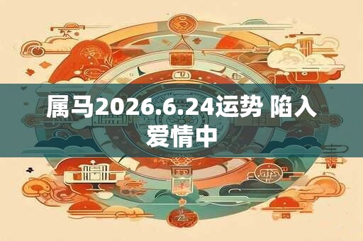 属马2026.6.24运势 陷入爱情中
