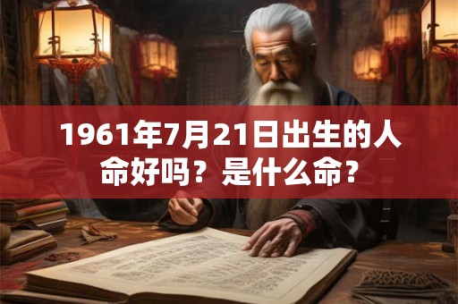 1961年7月21日出生的人命好吗?是什么命? 1961年7月21日出生的人命好吗?是什么命?
