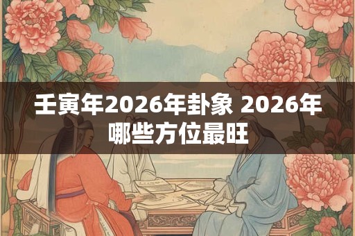 壬寅年2026年卦象 2026年哪些方位最旺