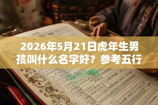 2026年5月21日虎年生男孩叫什么名字好？参考五行八字取名
