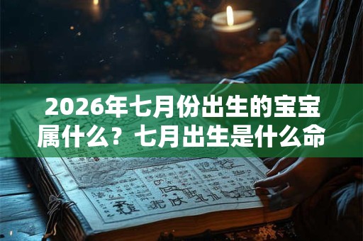 2026年七月份出生的宝宝属什么?七月出生是什么命? 2026年七月份出生的宝宝属什么?七月出生是什么命?