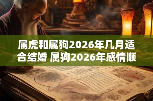 属虎和属狗2026年几月适合结婚 属狗2026年感情顺利吗
