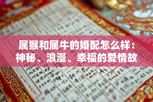 属猴和属牛的婚配怎么样：神秘、浪漫、幸福的爱情故事