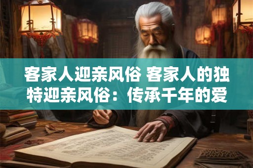 客家人迎亲风俗 客家人的独特迎亲风俗：传承千年的爱情仪式