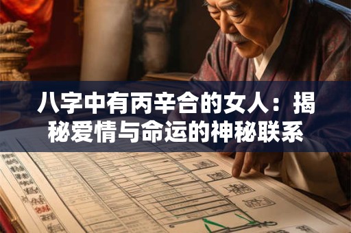 八字中有丙辛合的女人：揭秘爱情与命运的神秘联系