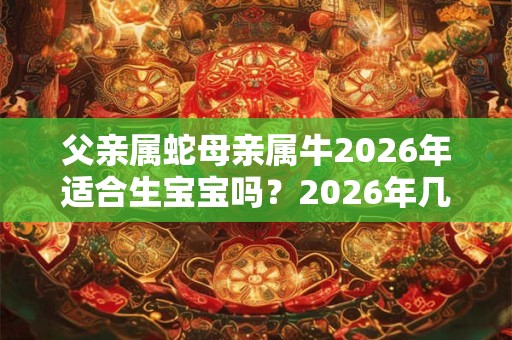 父亲属蛇母亲属牛2026年适合生宝宝吗？2026年几月生宝宝好？