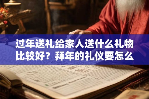 过年送礼给家人送什么礼物比较好？拜年的礼仪要怎么做？