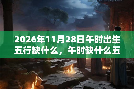 2026年11月28日午时出生五行缺什么，午时缺什么五行