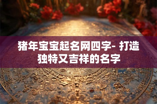 猪年宝宝起名网四字- 打造独特又吉祥的名字 猪年宝宝起名网四字- 打造独特又吉祥的名字