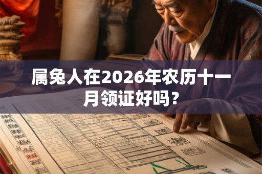 属兔人在2026年农历十一月领证好吗? 属兔人在2026年农历十一月领证好吗?
