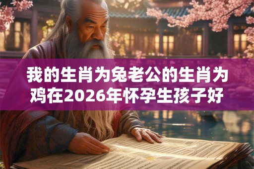 我的生肖为兔老公的生肖为鸡在2026年怀孕生孩子好不好？